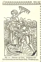 An illustration from Monographien zur deutschen Kulturgeschichte, herausgegeben von G. Steinhausen (1899)