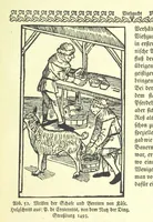 An illustration from Monographien zur deutschen Kulturgeschichte, herausgegeben von G. Steinhausen (1899)