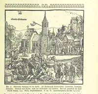 An illustration from Monographien zur deutschen Kulturgeschichte, herausgegeben von G. Steinhausen (1899)