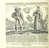 An illustration from Monographien zur deutschen Kulturgeschichte, herausgegeben von G. Steinhausen (1899)