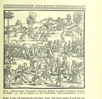 An illustration from Monographien zur deutschen Kulturgeschichte, herausgegeben von G. Steinhausen (1899)
