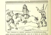 An illustration from Monographien zur deutschen Kulturgeschichte, herausgegeben von G. Steinhausen (1899)