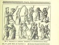 An illustration from Monographien zur deutschen Kulturgeschichte, herausgegeben von G. Steinhausen (1899)