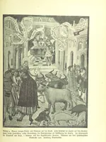 An illustration from Monographien zur deutschen Kulturgeschichte, herausgegeben von G. Steinhausen (1899)