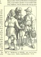 An illustration from Monographien zur deutschen Kulturgeschichte, herausgegeben von G. Steinhausen (1899)