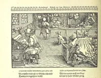 An illustration from Monographien zur deutschen Kulturgeschichte, herausgegeben von G. Steinhausen (1899)