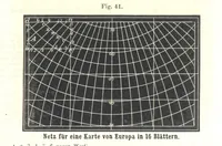 Picture 129 of 142 from Grundzüge der mathematischen Geographie und der Landkartenprojection ... Ein Handbuch für Jeden, der ohne Vorkenntniss der höheren Mathematik sich über den Gegenstand unterrichten will, etc (1857), leaf 129