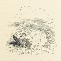 An illustration from A sentimental journey through France and Italy (1857)