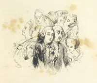 An illustration from A sentimental journey through France and Italy (1857)