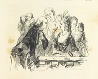 An illustration from A sentimental journey through France and Italy (1857)