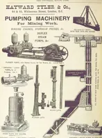An illustration from The Universal Mining Code for the use of mining companies, mining engineers ... The Code words specially selected to comply with the Telegraph Convention rules, by G. Ager (1890)