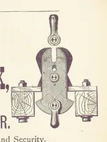 An illustration from The Universal Mining Code for the use of mining companies, mining engineers ... The Code words specially selected to comply with the Telegraph Convention rules, by G. Ager (1890)
