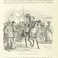 An illustration from Around the World on a Bicycle ... From Teheran to Yokohama. With ... illustrations (1888)