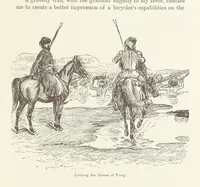 An illustration from Around the World on a Bicycle ... From Teheran to Yokohama. With ... illustrations (1888)