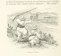 An illustration from Around the World on a Bicycle ... From Teheran to Yokohama. With ... illustrations (1888)