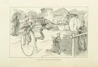 An illustration from Around the World on a Bicycle ... From Teheran to Yokohama. With ... illustrations (1888)