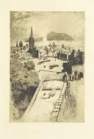 An illustration from Edinburgh. Picturesque Notes ... With etchings by A. Brunet-Debaines from drawings by S. Bough ... and W. E. Lockhart, etc (1896)
