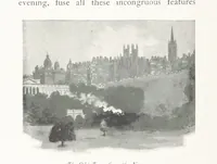 An illustration from Edinburgh. Picturesque Notes ... With etchings by A. Brunet-Debaines from drawings by S. Bough ... and W. E. Lockhart, etc (1896)