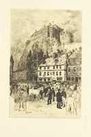 An illustration from Edinburgh. Picturesque Notes ... With etchings by A. Brunet-Debaines from drawings by S. Bough ... and W. E. Lockhart, etc (1896)
