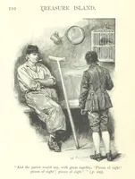 Picture 18 of 46 from Treasure Island ... New edition, with original illustrations by Wal Paget (1899), leaf 130