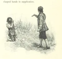 An illustration from Treasure Island ... New edition, with original illustrations by Wal Paget (1899)