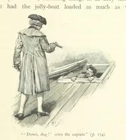 Picture 24 of 46 from Treasure Island ... New edition, with original illustrations by Wal Paget (1899), leaf 195
