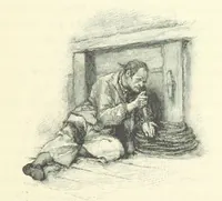 An illustration from Treasure Island ... New edition, with original illustrations by Wal Paget (1899)