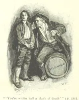 Picture 38 of 46 from Treasure Island ... New edition, with original illustrations by Wal Paget (1899), leaf 332