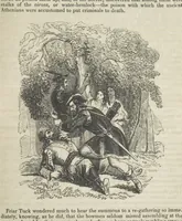 An illustration from Maid Marian, the Forest Queen, being a companion to “Robin Hood.” (1849)