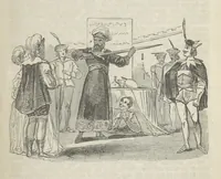 An illustration from Maid Marian, the Forest Queen, being a companion to “Robin Hood.” (1849)