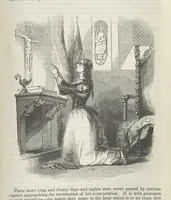 An illustration from Maid Marian, the Forest Queen, being a companion to “Robin Hood.” (1849)
