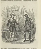 An illustration from Maid Marian, the Forest Queen, being a companion to “Robin Hood.” (1849)