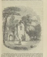 An illustration from Maid Marian, the Forest Queen, being a companion to “Robin Hood.” (1849)