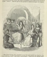 An illustration from Maid Marian, the Forest Queen, being a companion to “Robin Hood.” (1849)