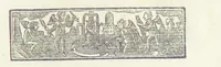 An illustration from The Works of Jonathan Swift, D.D., D.S.P.D., in eight volumes. Containing I. His Miscellanies in Prose. II. His Poetical Writings. III. The Travels of Capt. Lemuel Gulliver. IV. Papers relating to Ireland, and the Drapier's Letters. V. The Conduct of the Allies, and the Examiner. VI. The Publick Spirit of the Whiggs, &c., with Polite Conversation. VII. Letters to and from Dr. Swift. VIII. Directions to Servants, Sermons, Poems, &c (1746)