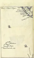 An illustration from The Works of Jonathan Swift, D.D., D.S.P.D., in eight volumes. Containing I. His Miscellanies in Prose. II. His Poetical Writings. III. The Travels of Capt. Lemuel Gulliver. IV. Papers relating to Ireland, and the Drapier's Letters. V. The Conduct of the Allies, and the Examiner. VI. The Publick Spirit of the Whiggs, &c., with Polite Conversation. VII. Letters to and from Dr. Swift. VIII. Directions to Servants, Sermons, Poems, &c (1746)
