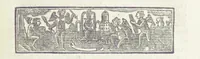 An illustration from The Works of Jonathan Swift, D.D., D.S.P.D., in eight volumes. Containing I. His Miscellanies in Prose. II. His Poetical Writings. III. The Travels of Capt. Lemuel Gulliver. IV. Papers relating to Ireland, and the Drapier's Letters. V. The Conduct of the Allies, and the Examiner. VI. The Publick Spirit of the Whiggs, &c., with Polite Conversation. VII. Letters to and from Dr. Swift. VIII. Directions to Servants, Sermons, Poems, &c (1746)