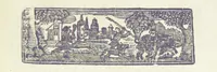 An illustration from The Works of Jonathan Swift, D.D., D.S.P.D., in eight volumes. Containing I. His Miscellanies in Prose. II. His Poetical Writings. III. The Travels of Capt. Lemuel Gulliver. IV. Papers relating to Ireland, and the Drapier's Letters. V. The Conduct of the Allies, and the Examiner. VI. The Publick Spirit of the Whiggs, &c., with Polite Conversation. VII. Letters to and from Dr. Swift. VIII. Directions to Servants, Sermons, Poems, &c (1746)