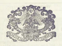 An illustration from The Works of Jonathan Swift, D.D., D.S.P.D., in eight volumes. Containing I. His Miscellanies in Prose. II. His Poetical Writings. III. The Travels of Capt. Lemuel Gulliver. IV. Papers relating to Ireland, and the Drapier's Letters. V. The Conduct of the Allies, and the Examiner. VI. The Publick Spirit of the Whiggs, &c., with Polite Conversation. VII. Letters to and from Dr. Swift. VIII. Directions to Servants, Sermons, Poems, &c (1746)