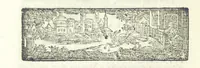 An illustration from The Works of Jonathan Swift, D.D., D.S.P.D., in eight volumes. Containing I. His Miscellanies in Prose. II. His Poetical Writings. III. The Travels of Capt. Lemuel Gulliver. IV. Papers relating to Ireland, and the Drapier's Letters. V. The Conduct of the Allies, and the Examiner. VI. The Publick Spirit of the Whiggs, &c., with Polite Conversation. VII. Letters to and from Dr. Swift. VIII. Directions to Servants, Sermons, Poems, &c (1746)