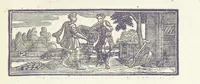 An illustration from The Works of Jonathan Swift, D.D., D.S.P.D., in eight volumes. Containing I. His Miscellanies in Prose. II. His Poetical Writings. III. The Travels of Capt. Lemuel Gulliver. IV. Papers relating to Ireland, and the Drapier's Letters. V. The Conduct of the Allies, and the Examiner. VI. The Publick Spirit of the Whiggs, &c., with Polite Conversation. VII. Letters to and from Dr. Swift. VIII. Directions to Servants, Sermons, Poems, &c (1746)