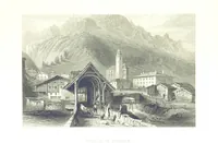 Picture 45 of 109 from Zwitzerland en de Alpen van Savoye, in afbeeldingen en tafereelen geschetst. [The text by N. G. van Kampen, the engravings by W. H. Bartlett (1836), leaf 191