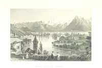 Picture 72 of 109 from Zwitzerland en de Alpen van Savoye, in afbeeldingen en tafereelen geschetst. [The text by N. G. van Kampen, the engravings by W. H. Bartlett (1836), leaf 425