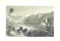 An illustration from Zwitzerland en de Alpen van Savoye, in afbeeldingen en tafereelen geschetst. [The text by N. G. van Kampen, the engravings by W. H. Bartlett (1836)