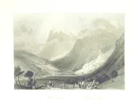 Picture 82 of 109 from Zwitzerland en de Alpen van Savoye, in afbeeldingen en tafereelen geschetst. [The text by N. G. van Kampen, the engravings by W. H. Bartlett (1836), leaf 455