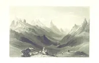 An illustration from Zwitzerland en de Alpen van Savoye, in afbeeldingen en tafereelen geschetst. [The text by N. G. van Kampen, the engravings by W. H. Bartlett (1836)