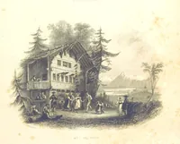 Picture 1 of 109 from Zwitzerland en de Alpen van Savoye, in afbeeldingen en tafereelen geschetst. [The text by N. G. van Kampen, the engravings by W. H. Bartlett (1836), leaf 7