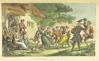 Picture 22 of 32 from The Tour of Doctor Syntax: in search of the picturesque ... Fifth edition, with new plates. [By William Combe (1813), leaf 201