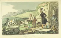 Picture 12 of 32 from The Tour of Doctor Syntax: in search of the picturesque ... Fifth edition, with new plates. [By William Combe (1813), leaf 87