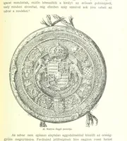 An illustration from A magyar nemzet tortenete. Szerkeszti Szilágyi S. [With maps and illustrations (1895)